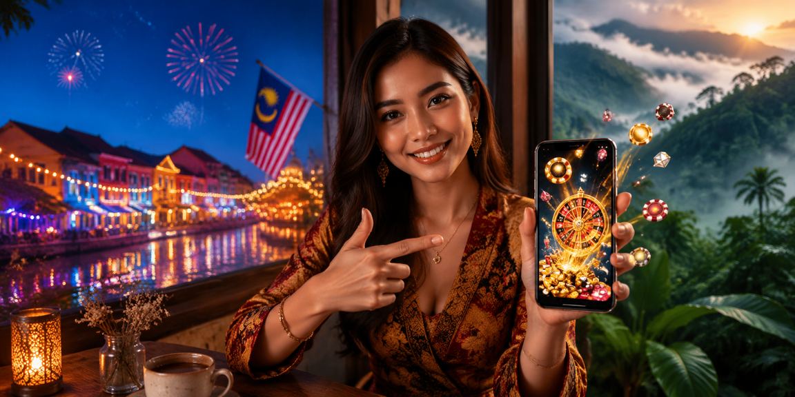 Pemain di Melaka membuat deposit untuk pertaruhan sukan menggunakan telefon bimbit